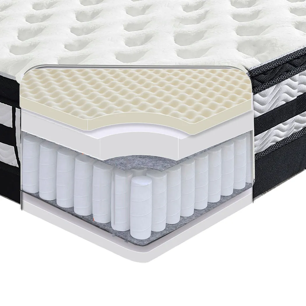Egg Crate Foam Mattress 35CM Thickness Euro Top Double Size DeramZ