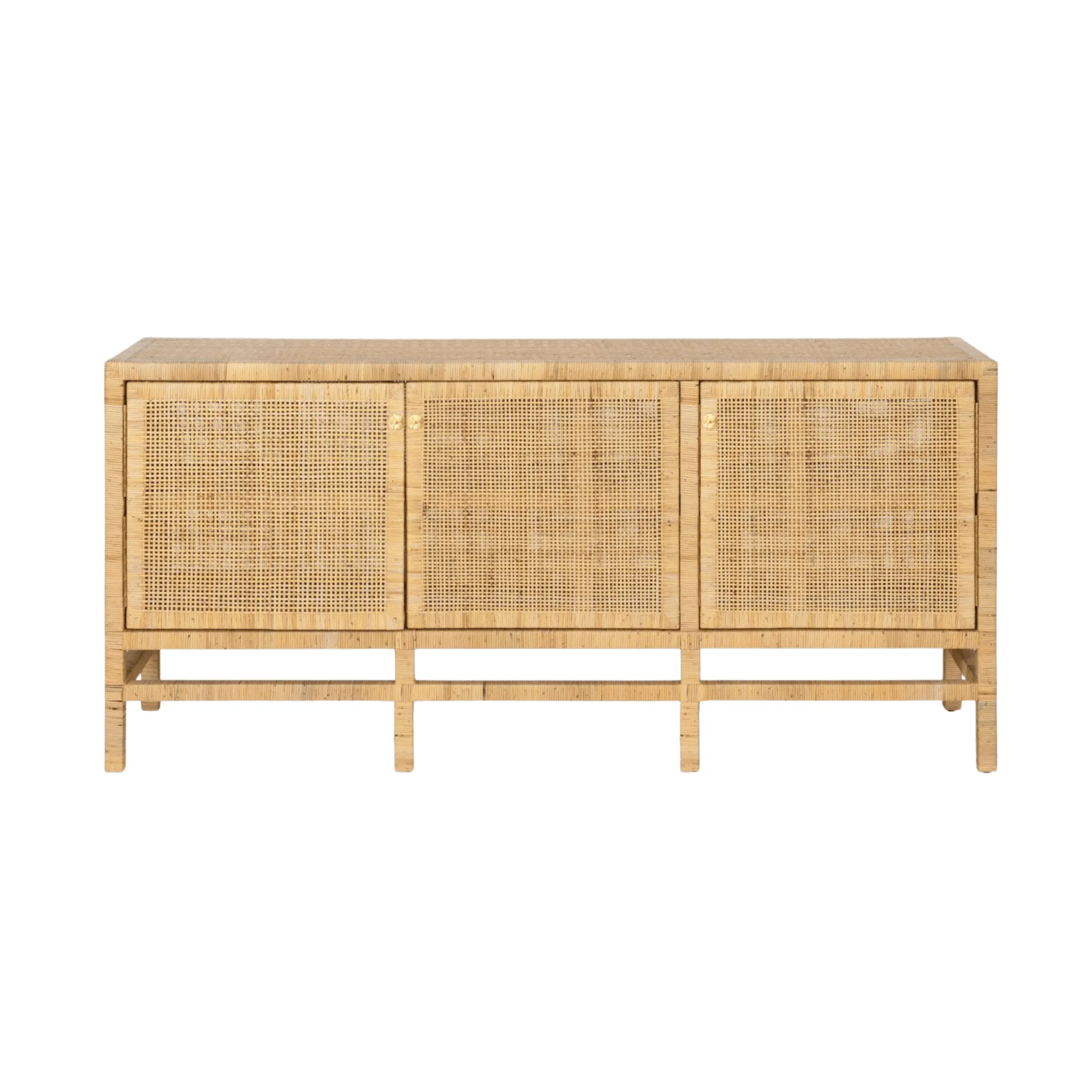 Elsa Buffet in Natural Rattan