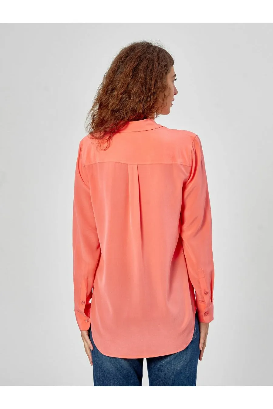 Equipment Slim Signature Shirt - Melon