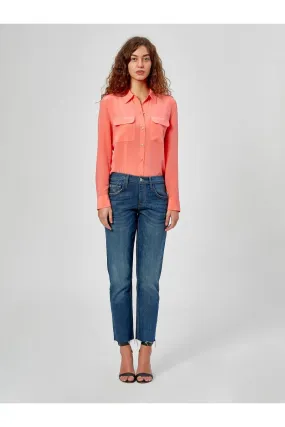Equipment Slim Signature Shirt - Melon