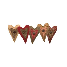 Fabric Heart Set
