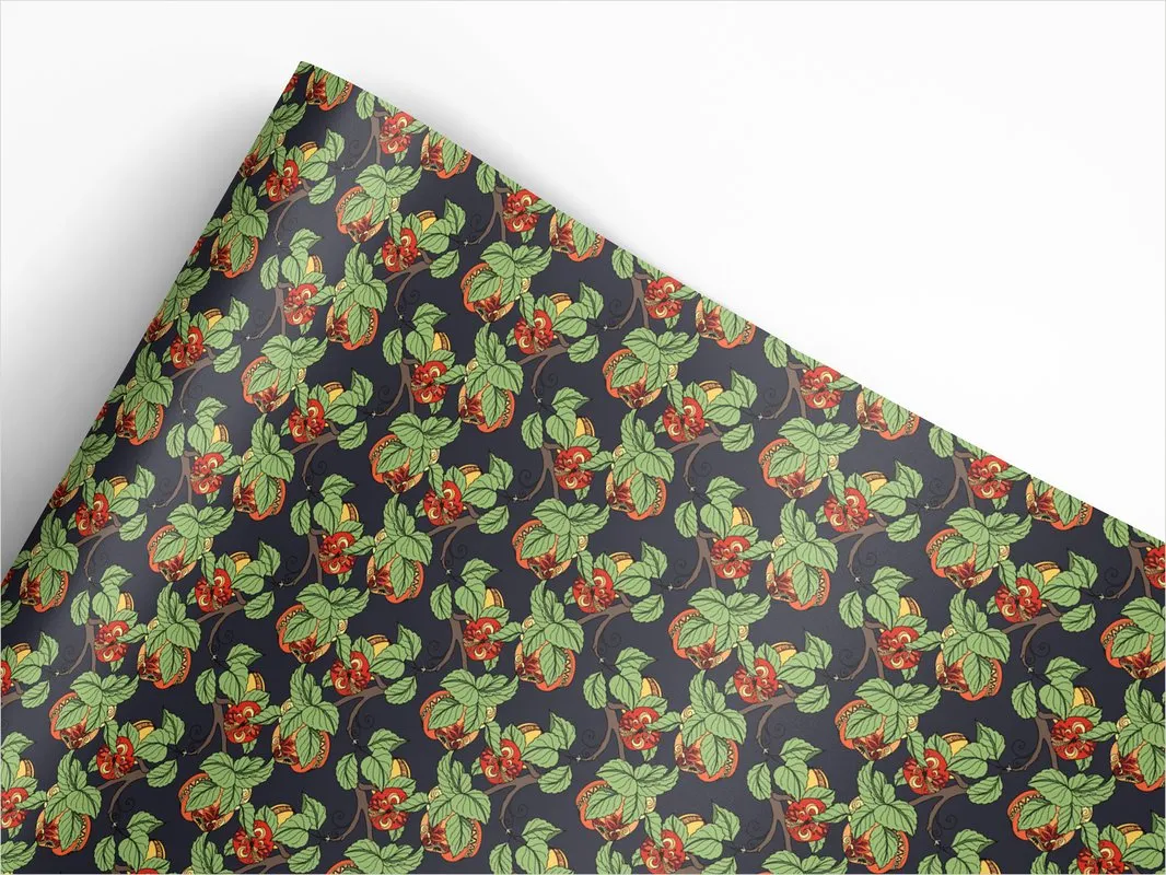 Fanciful Fruit - Designer Gift Wrap