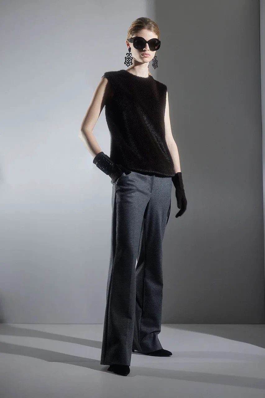 Faux Mink Top