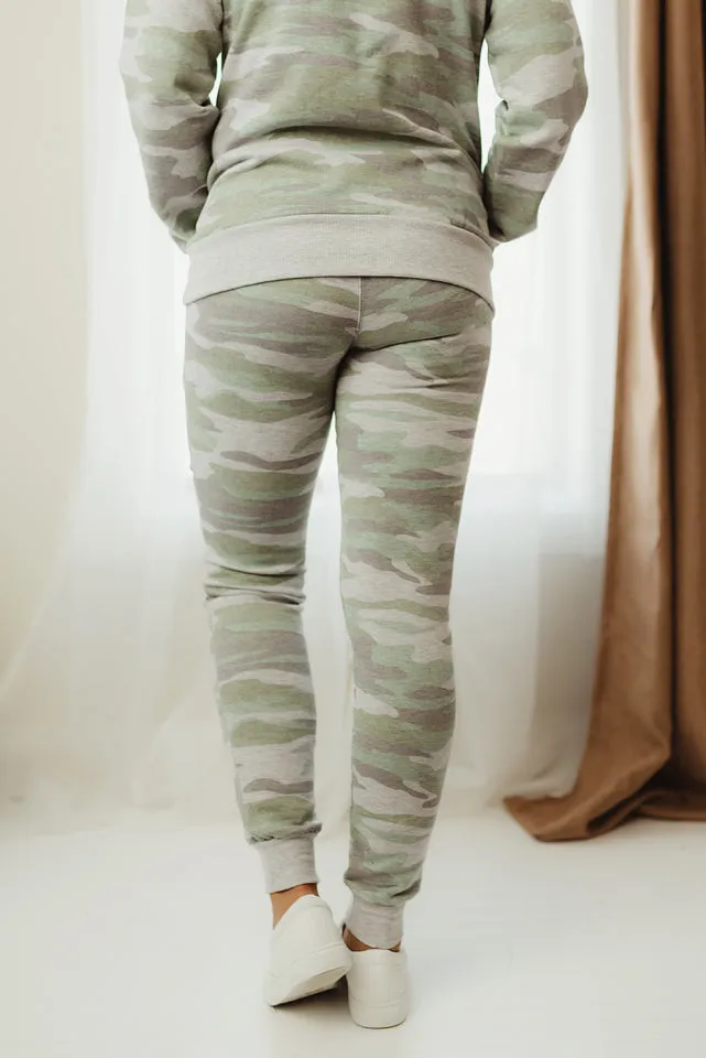 Fleece Camo Jogger
