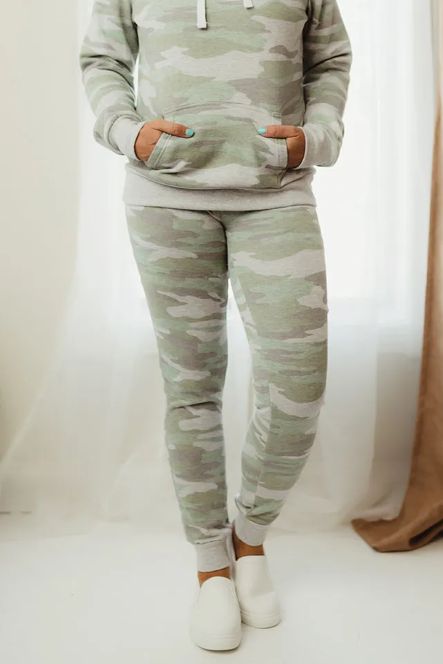 Fleece Camo Jogger