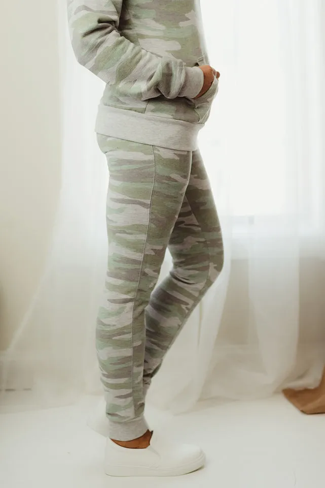 Fleece Camo Jogger