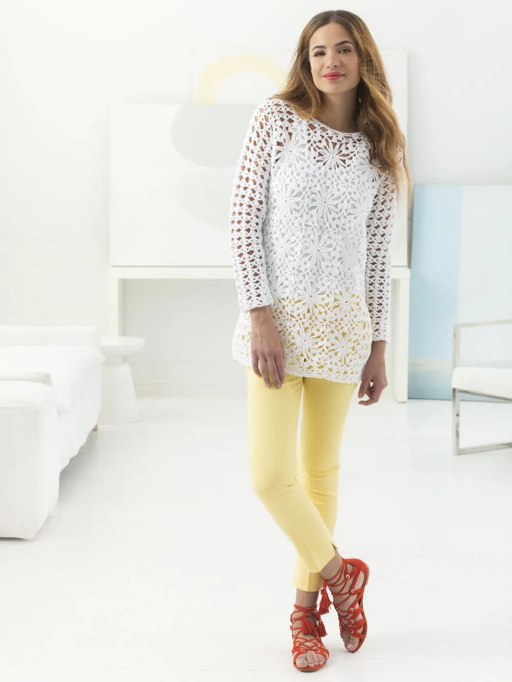 Flower Lace Tunic (Crochet)