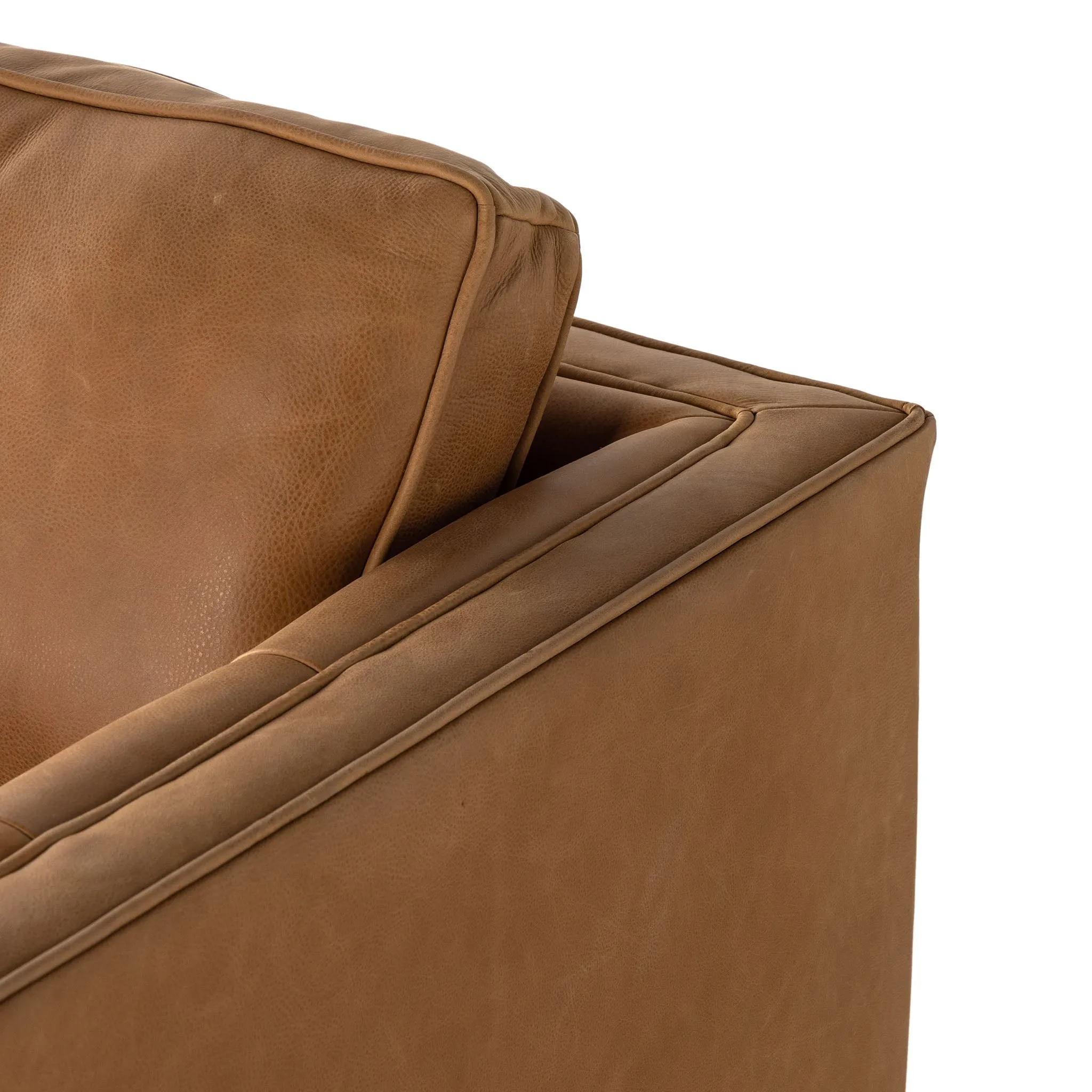 Four Hands Kiera Swivel Chair In Palermo Cognac
