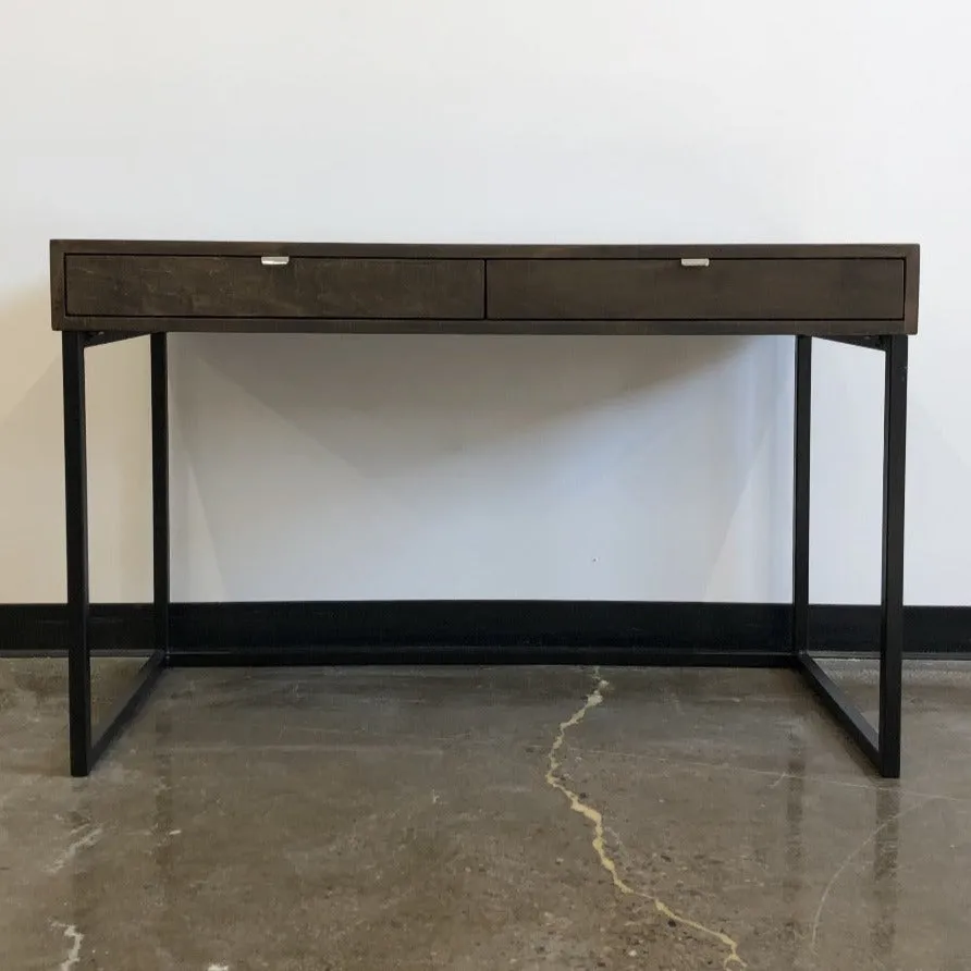 Frasier Vintage Maple Desk With Drawers