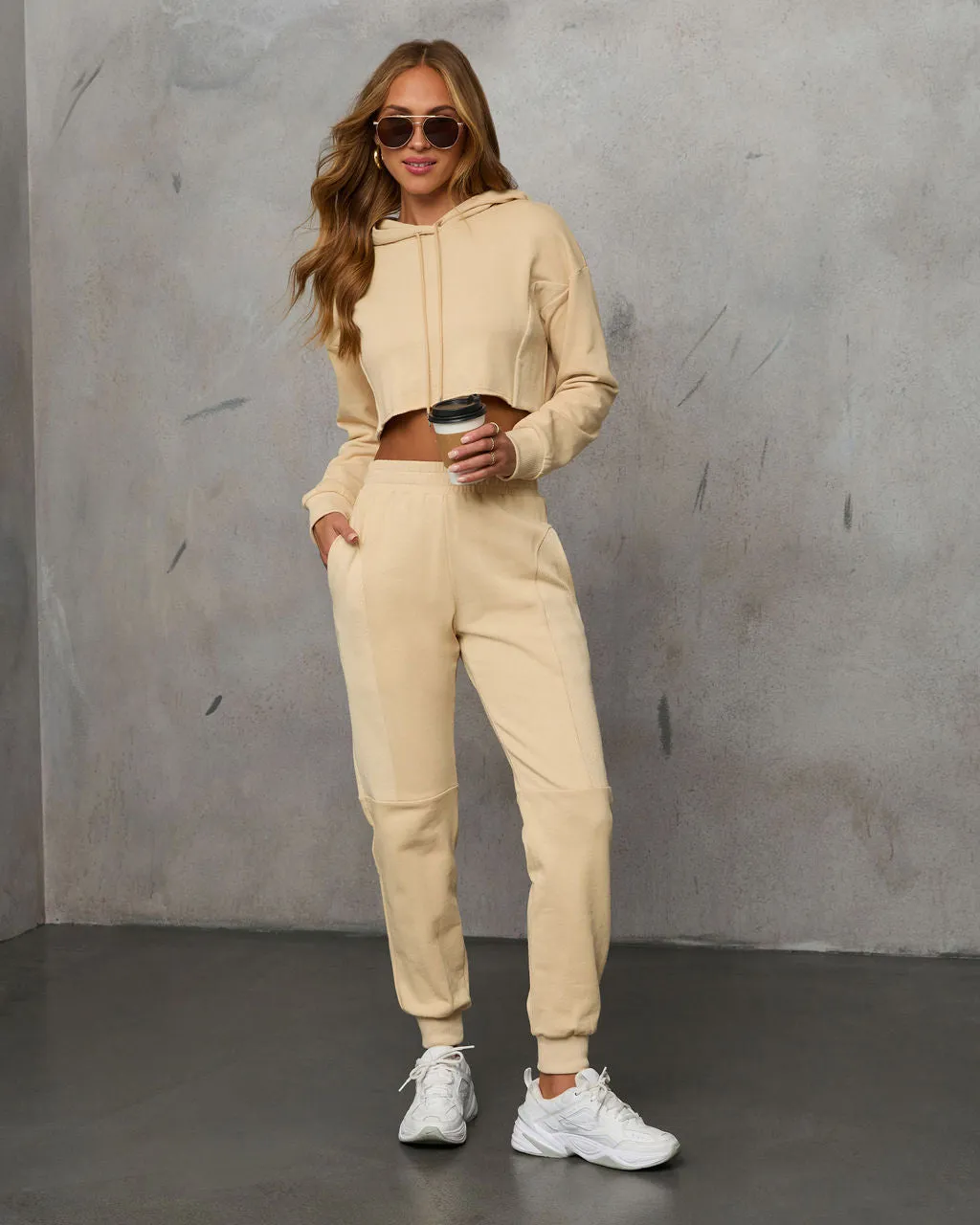Frozen Dusk High Waisted Joggers