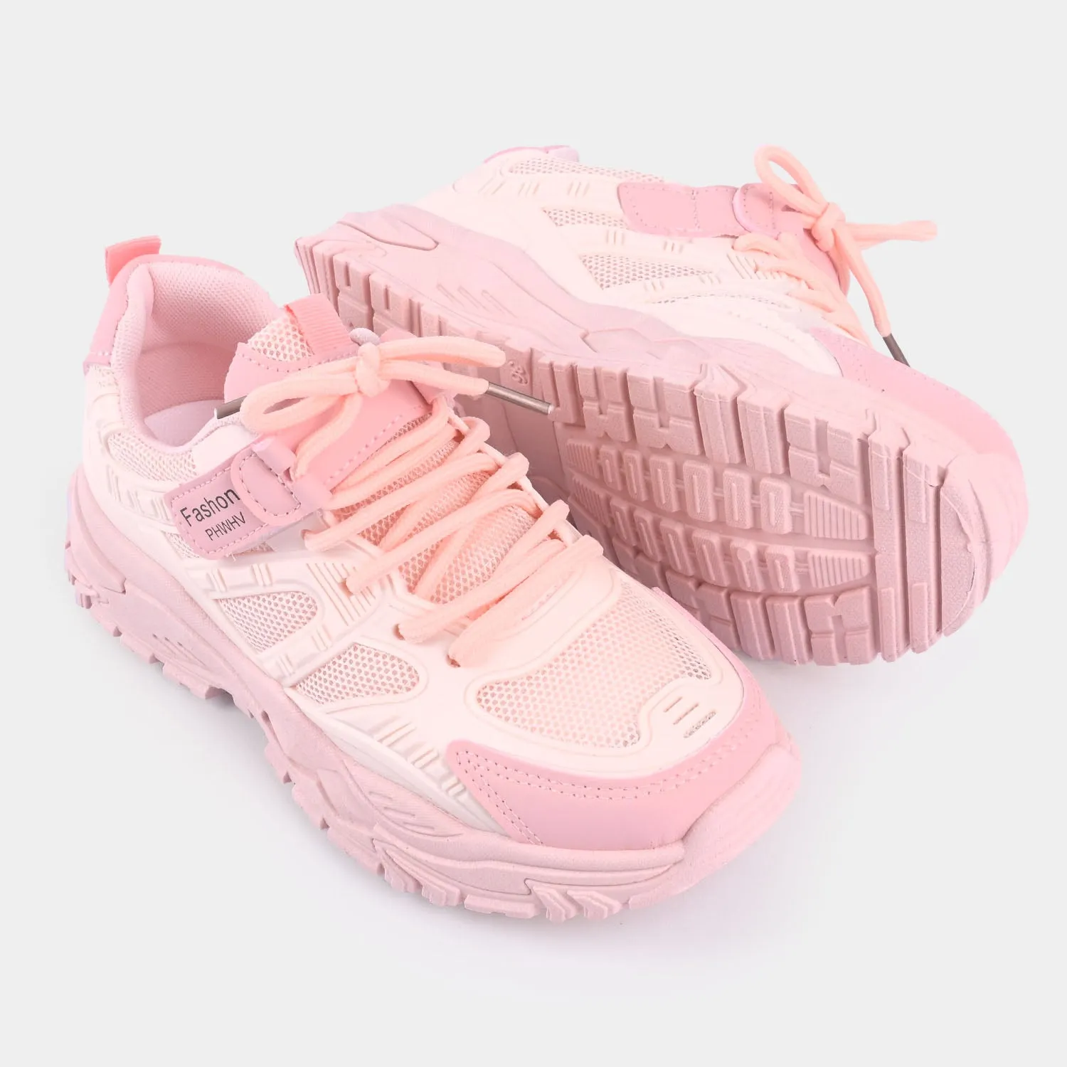 Girls Joggers 2089-Pink