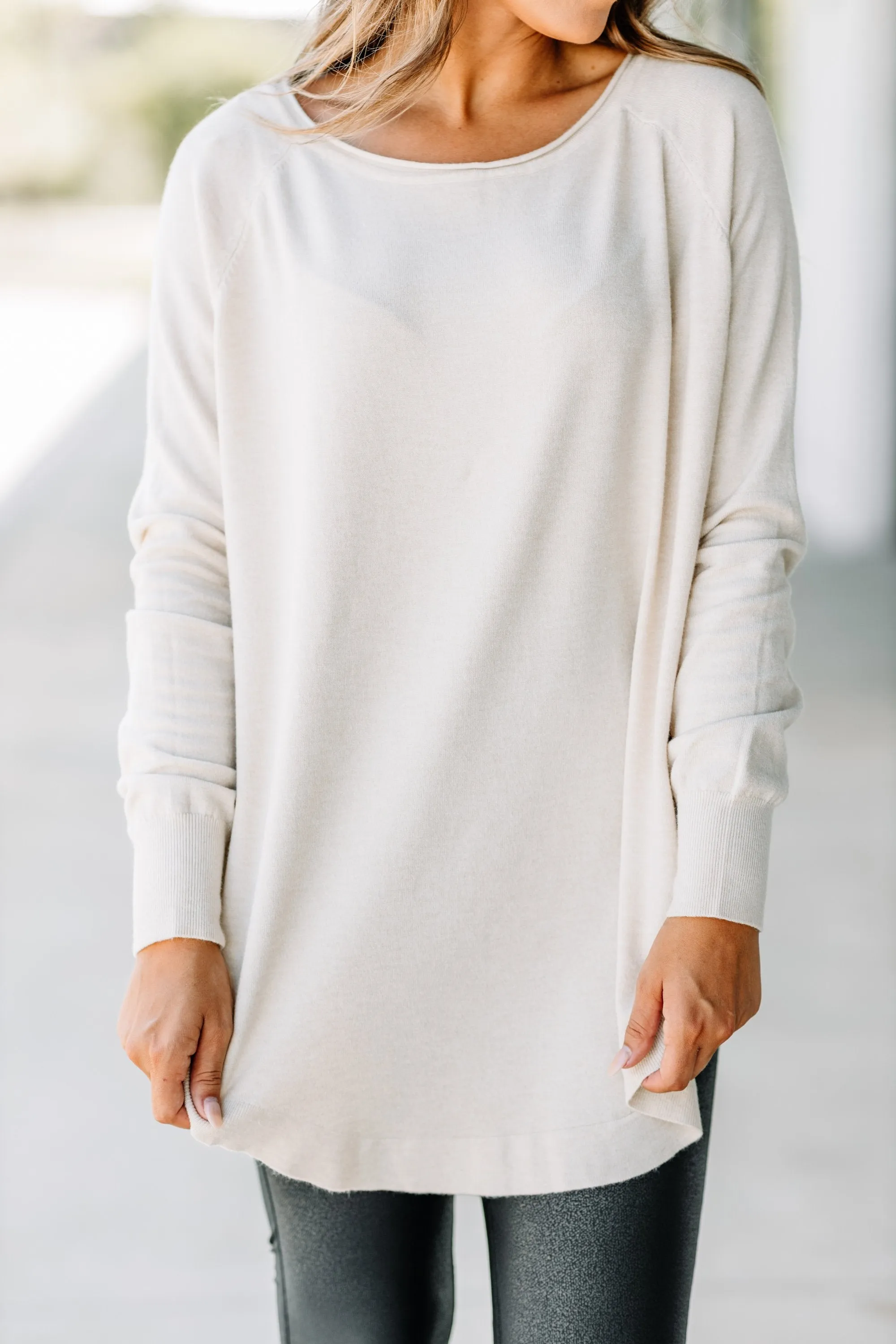Good Girl Gone Oatmeal Brown Classic Tunic