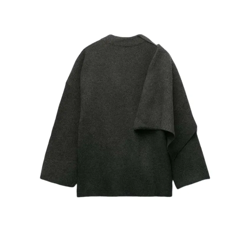 Grainne Shawl Scarf Woolen Jacket