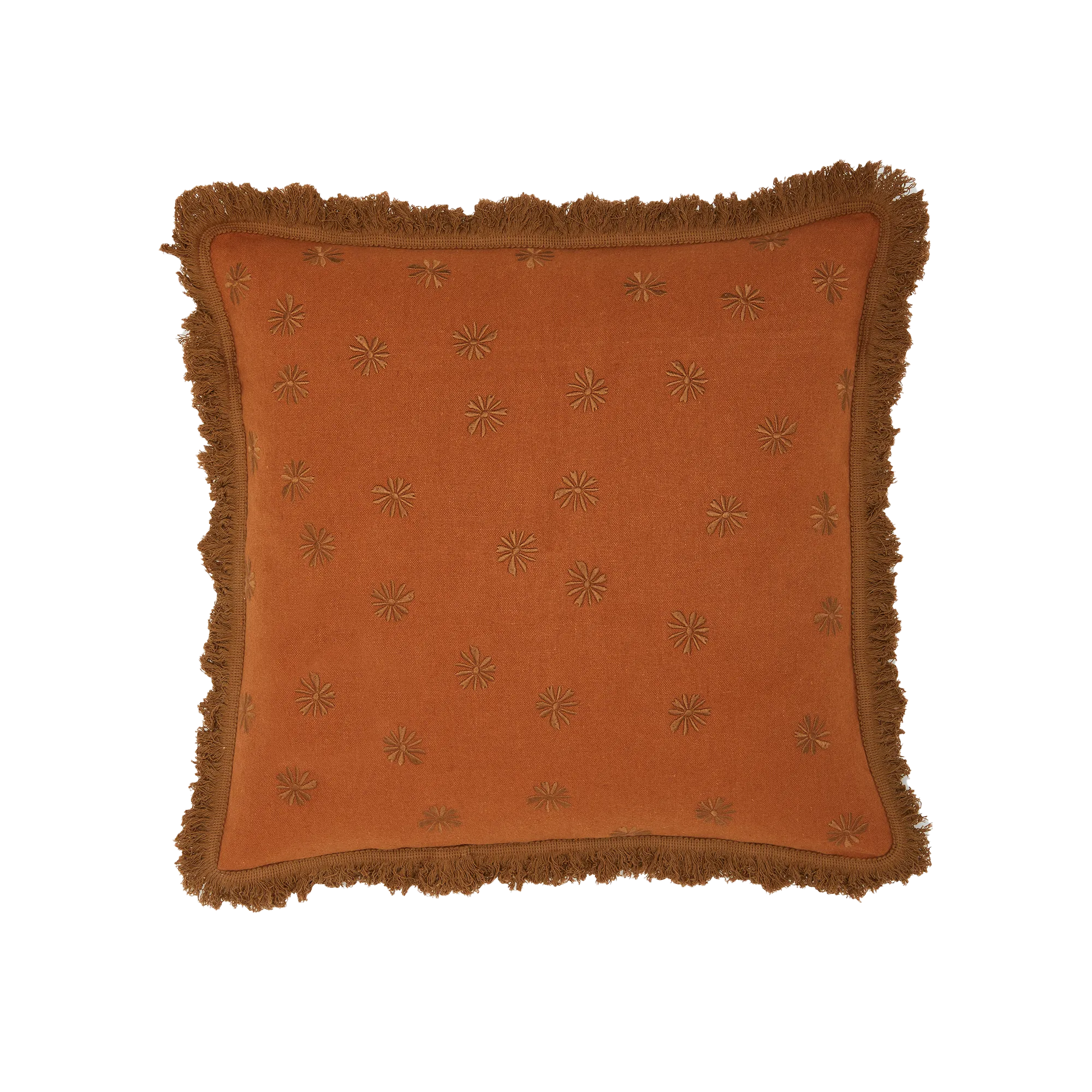Hemp Daisy Cushion Cover