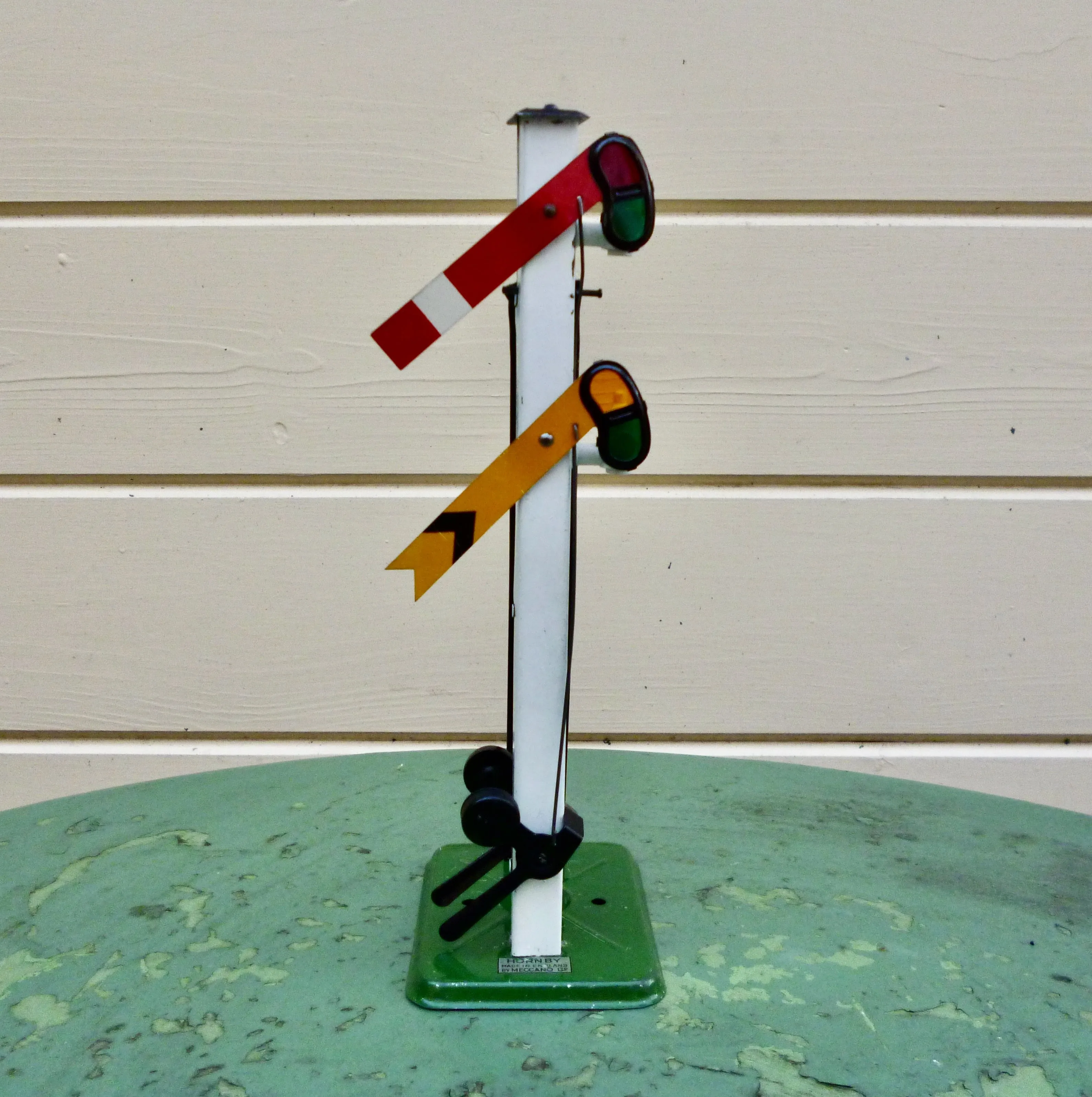 Hornby Meccano O Gauge Model Railway Double Arm No.2 Signal 42361