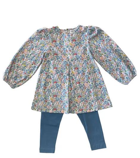 Ishtex Textile Products Festive Flower Tunic Set