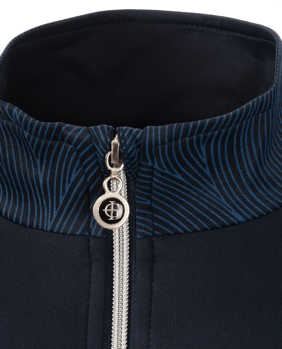 ISLAND GREEN Lined Mid-Layer 268 Navy