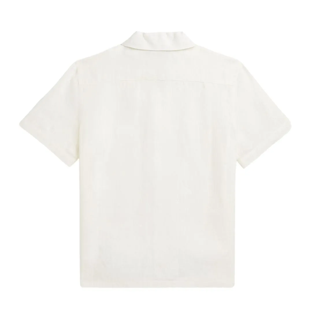 Ivory SS Linen Shirt