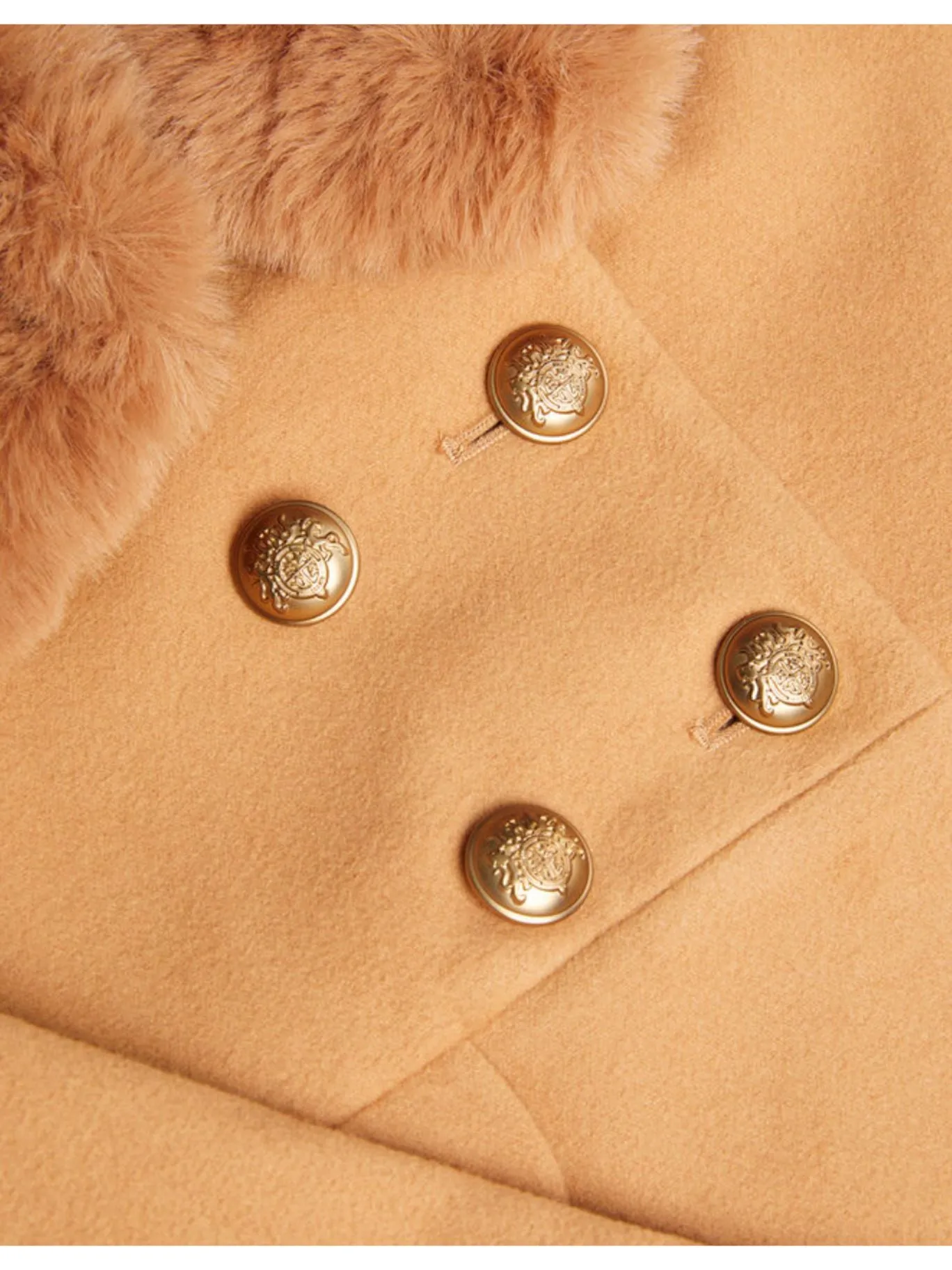 Kaira Caramel Trench Coat