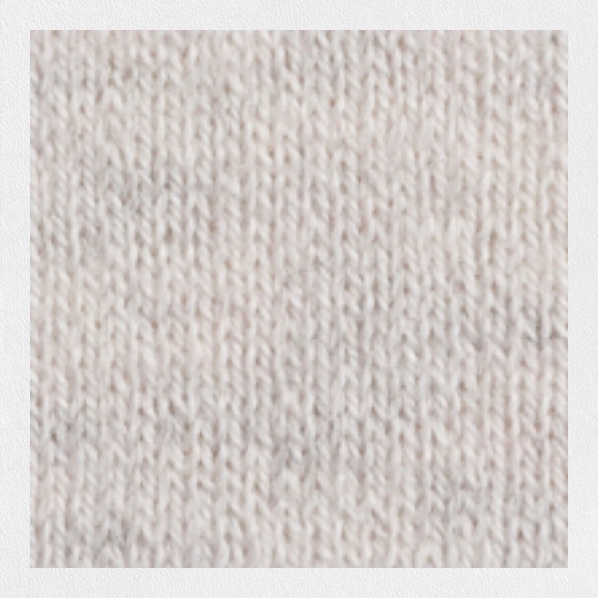 KINROSS CASHMERE - GARTER STITCH FUNNEL SWEATER IN COTTON