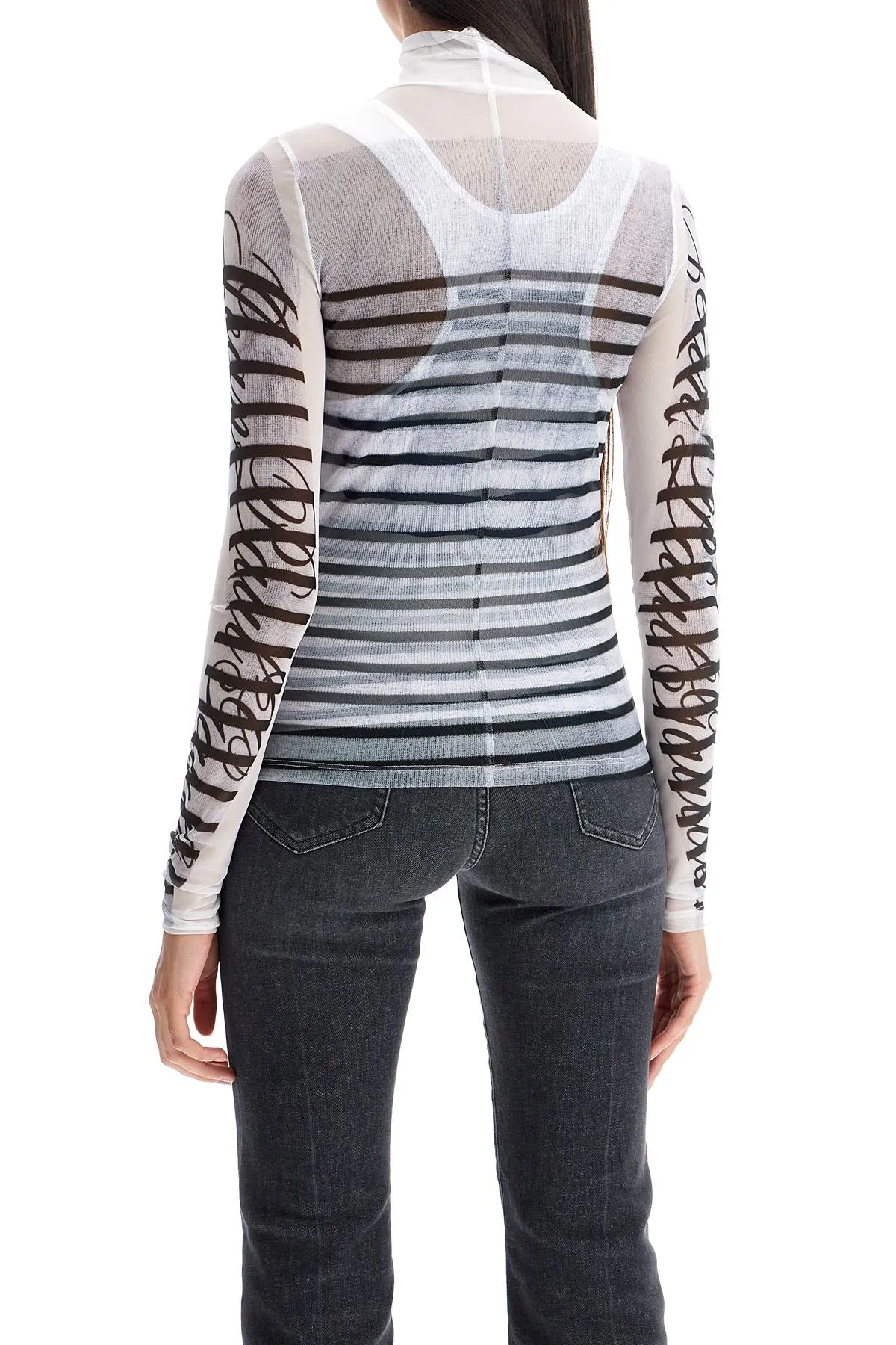 layered top with marinière