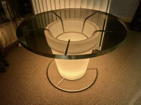 LED / Smoked Glass Table Hire