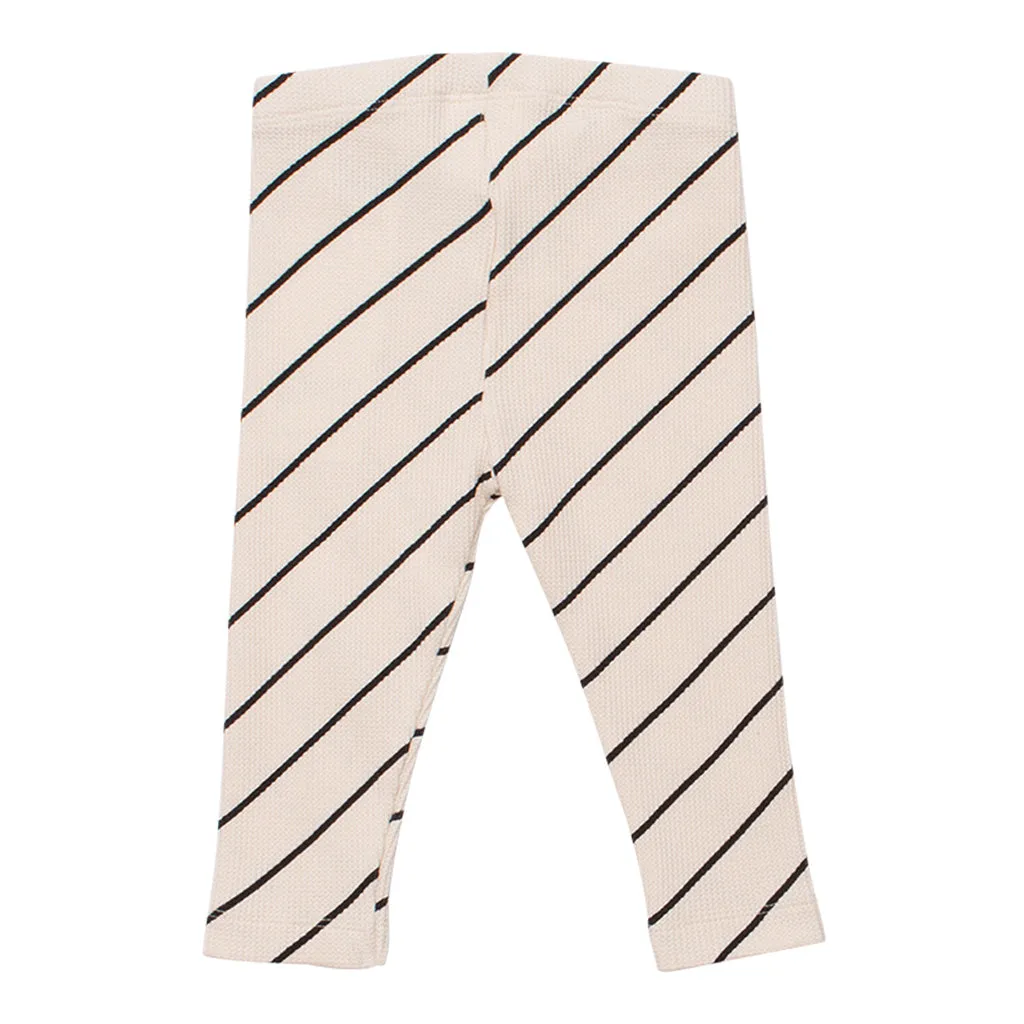 Legging Luna Milk Diagonal Stripe