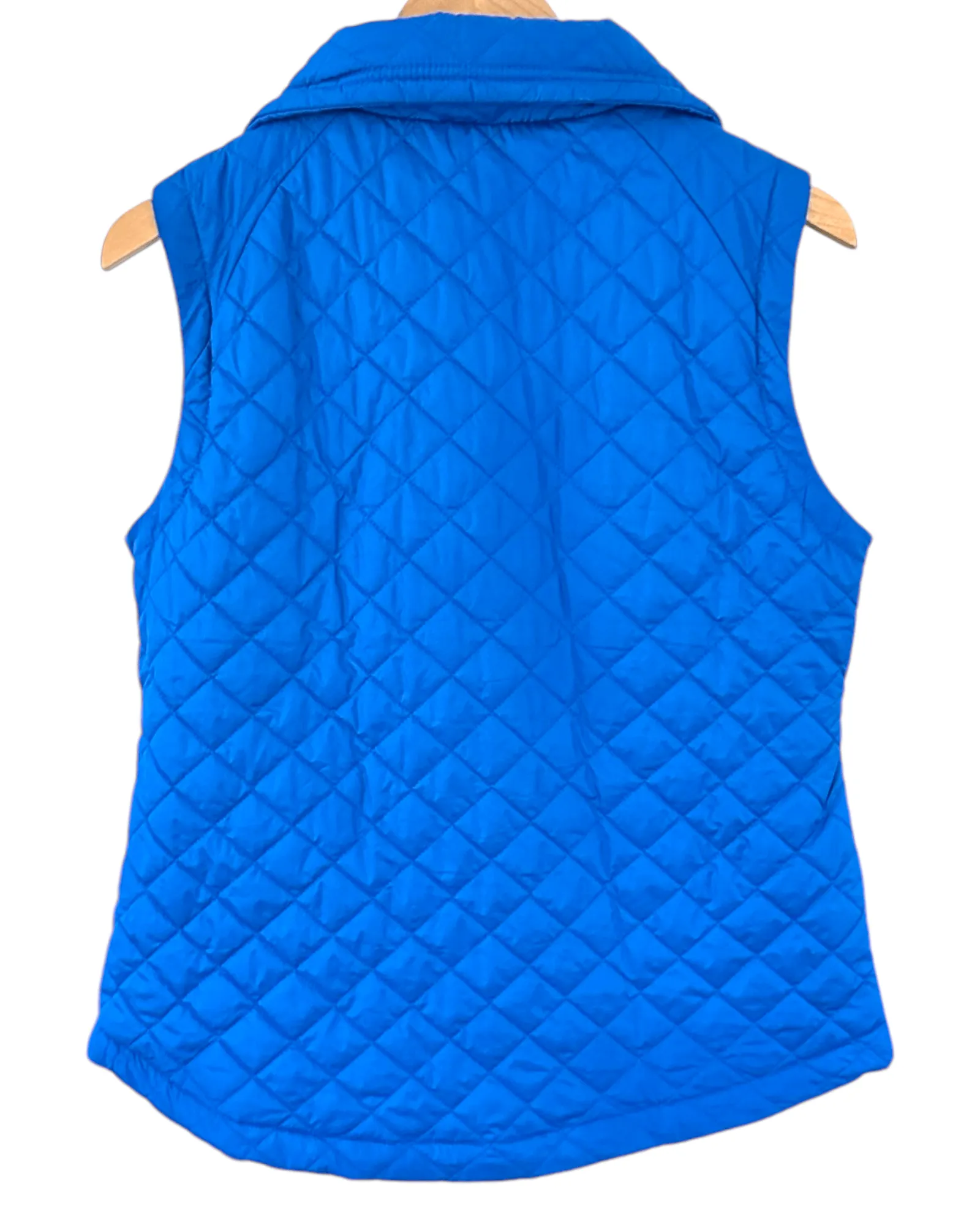 Light Summer Macaw Blue Puffer Vest