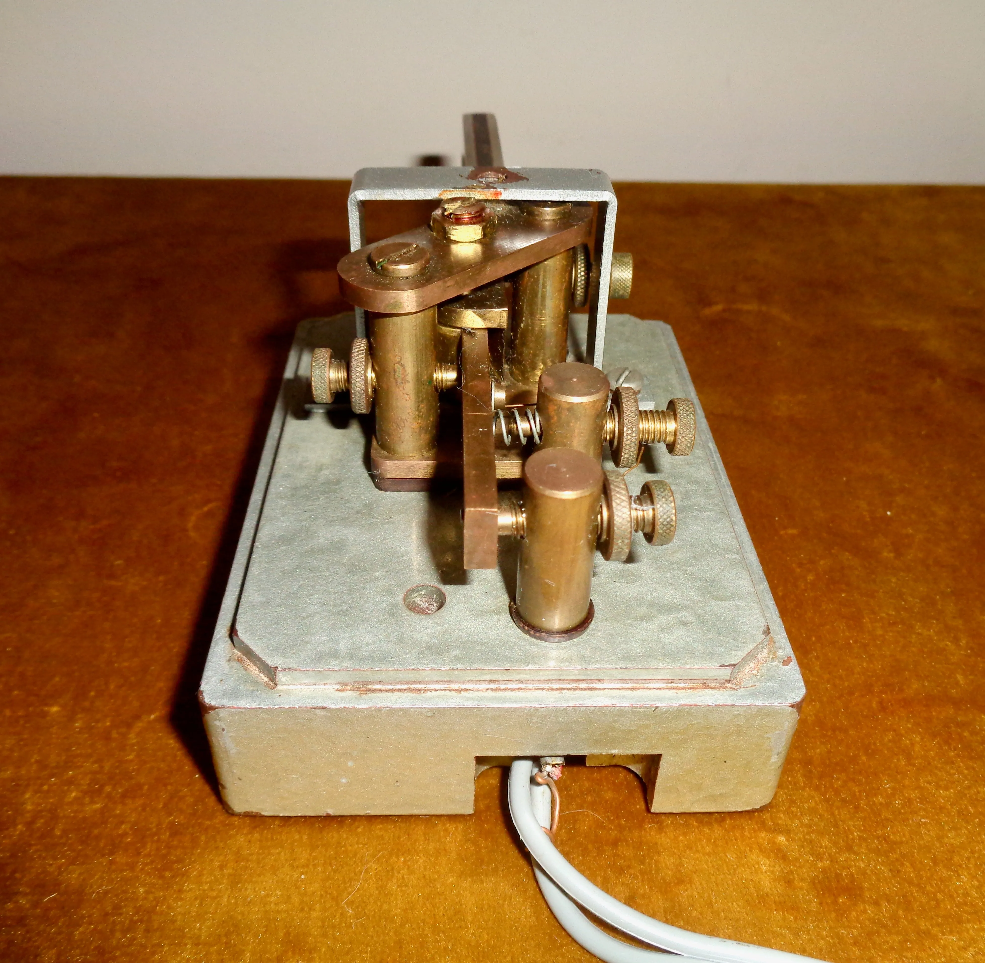 Marconi Bug/Paddle Morse Key Made For The Diplomatic Wireless Service (DWS)