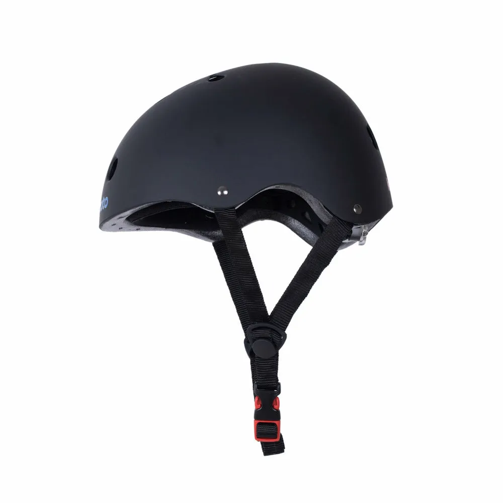 Matte Black Bicycle Helmet
