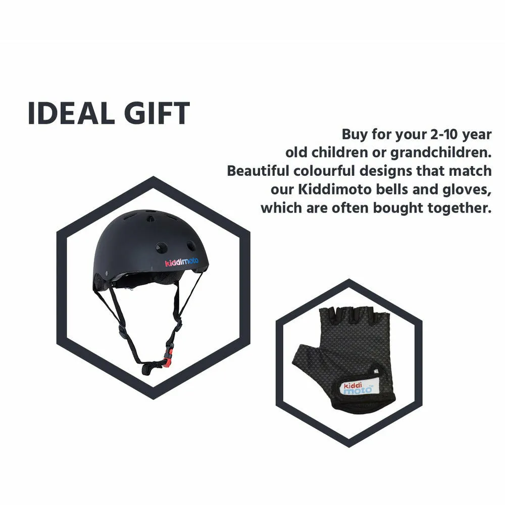 Matte Black Bicycle Helmet