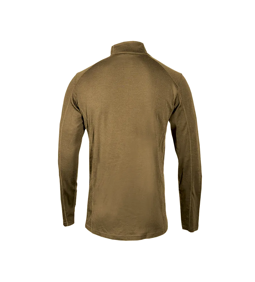 Men's Base Layer Long Sleeve Mid-Weight 1/4 Zip Top