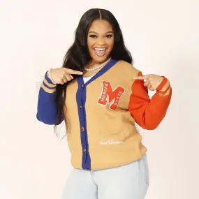 Morgan State University™ Varsity Cardigan Sweater