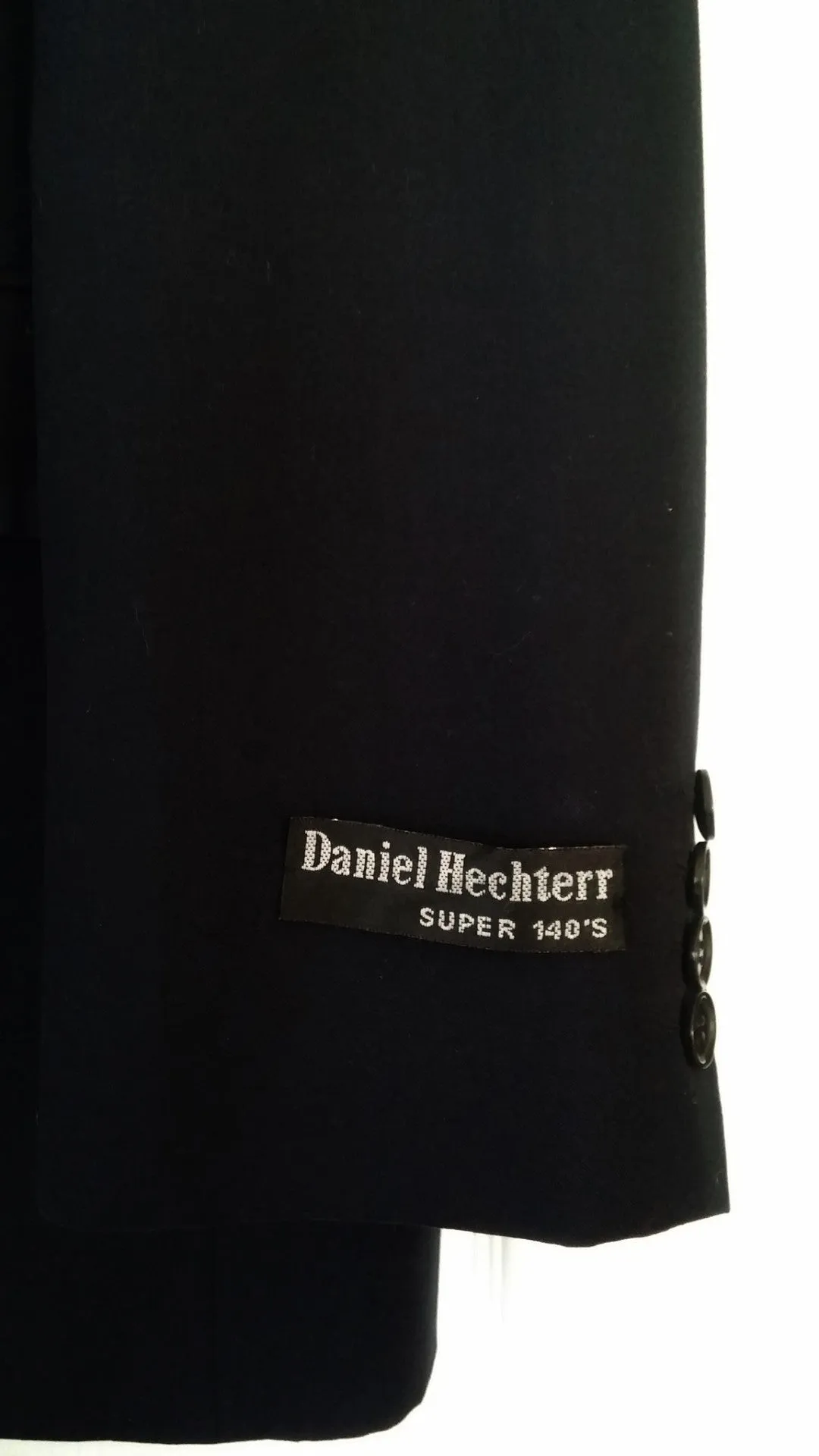 New- Daniel Hechterr- Navy Super 140's Wool 4B Blazer- size (56) 46R