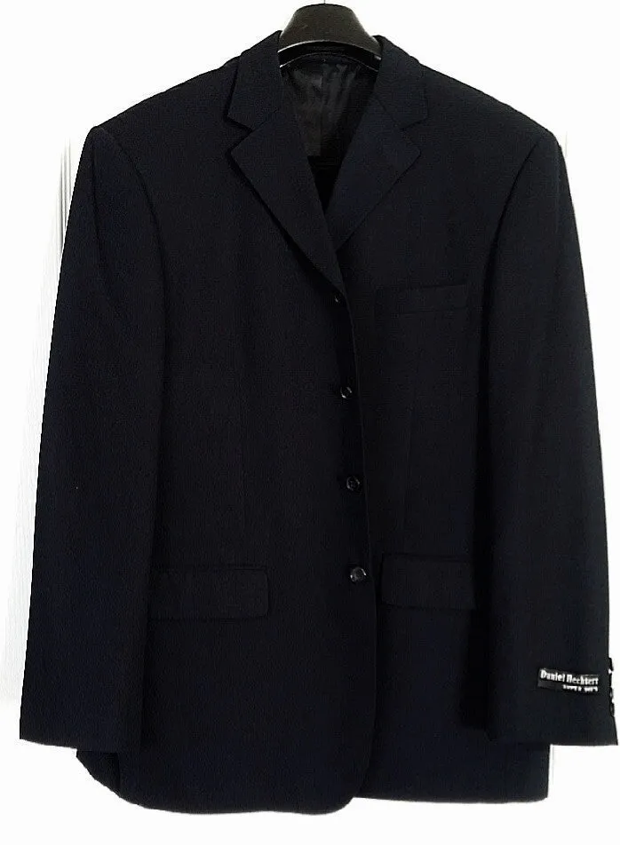 New- Daniel Hechterr- Navy Super 140's Wool 4B Blazer- size (56) 46R