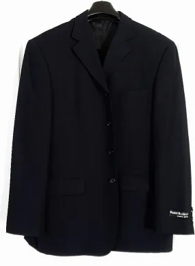 New- Daniel Hechterr- Navy Super 140's Wool 4B Blazer- size (56) 46R