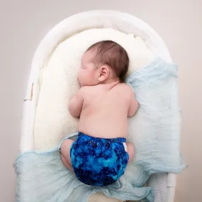 Newborn Wipeable Nappy | Snowstorm