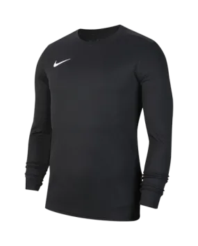 NIKE DRI-FIT PARK 7 LONG SLEEVE JERSEY - MEN - BLACK
