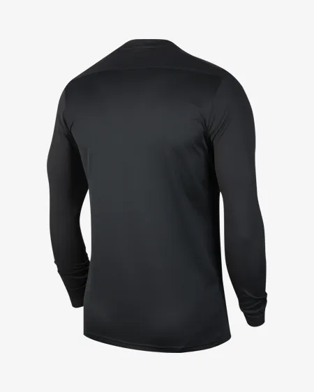 NIKE DRI-FIT PARK 7 LONG SLEEVE JERSEY - MEN - BLACK