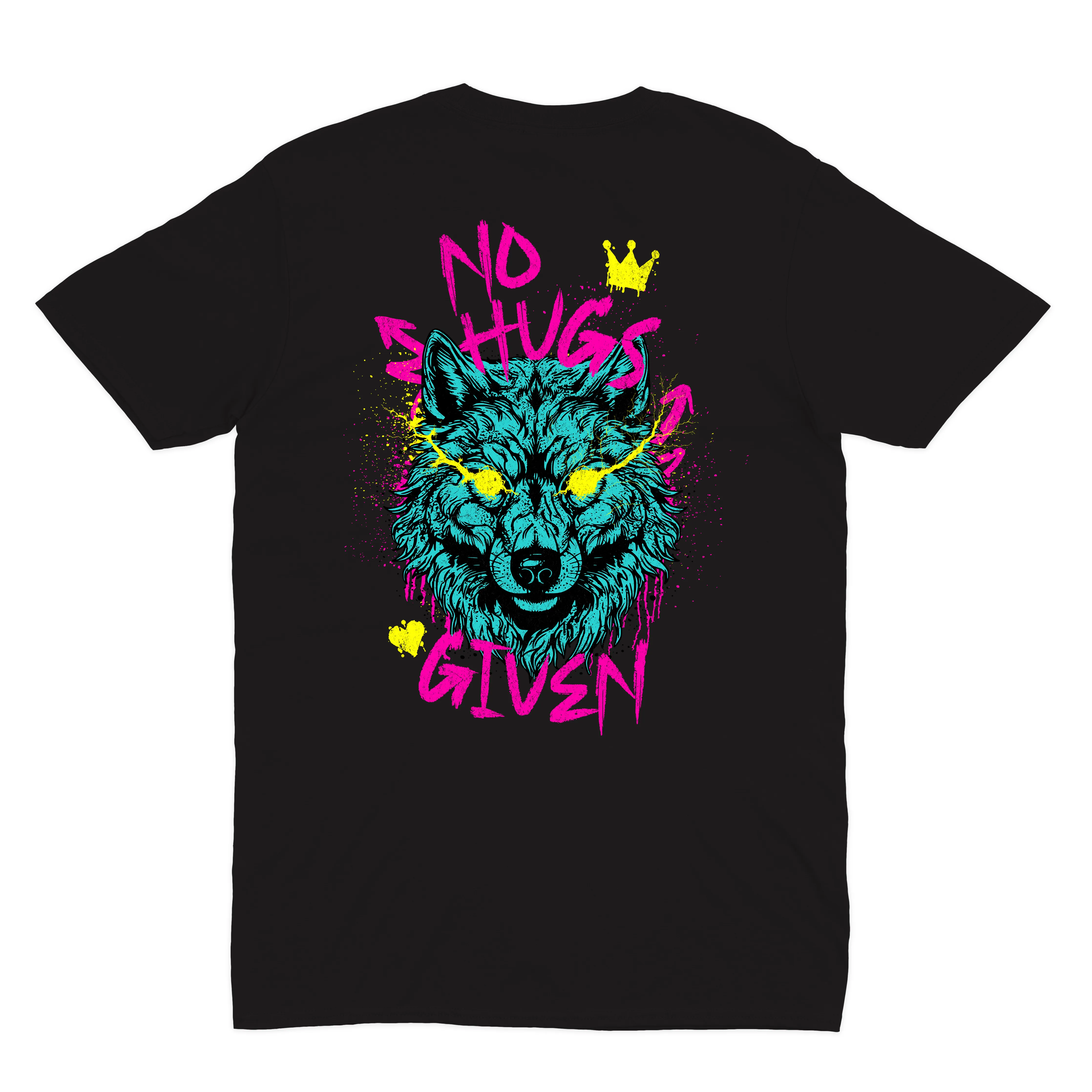 NO HUGS GIVEN Women's V-Neck Shirt