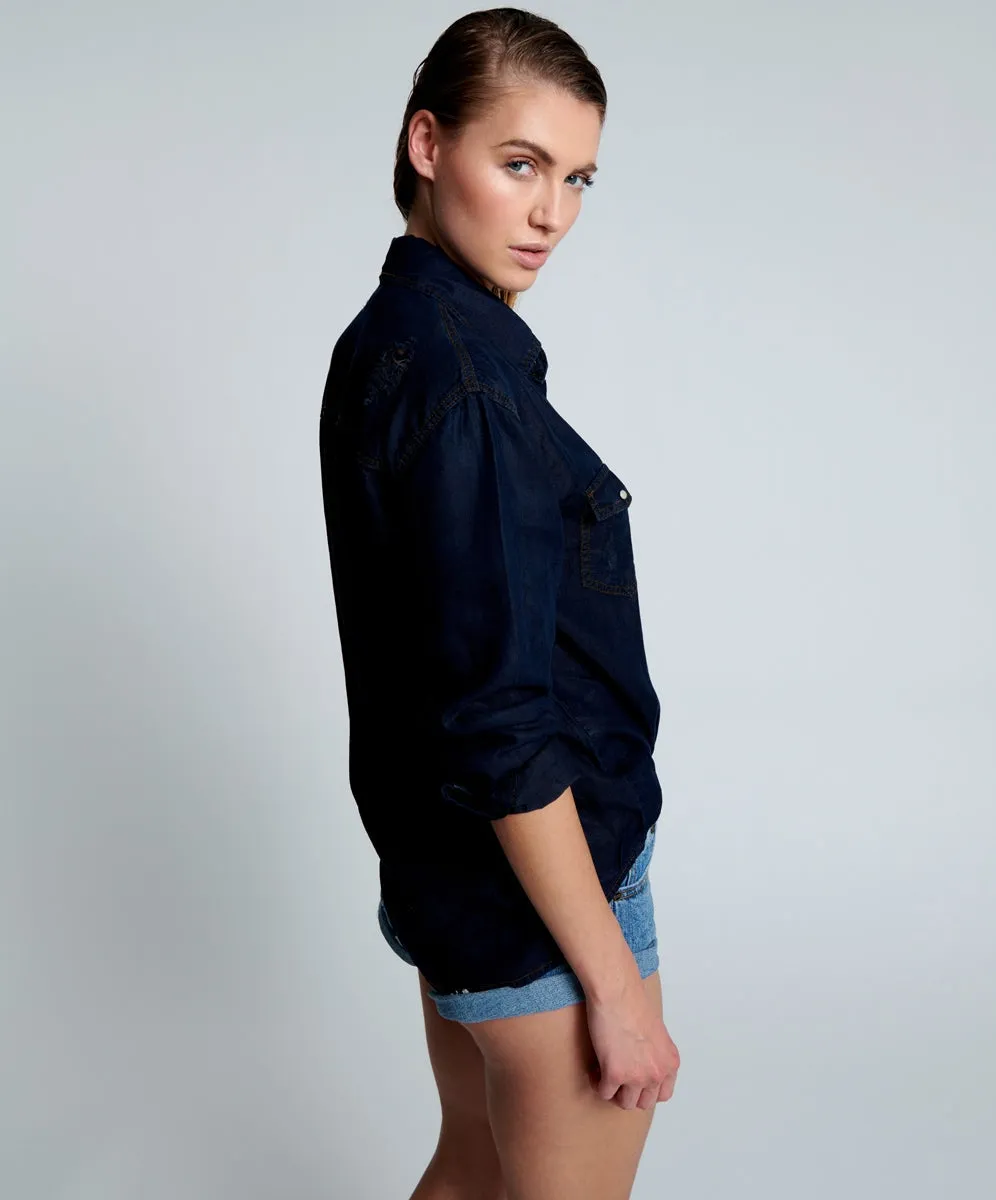 One teaspoon Capri Liberty Denim Shirt