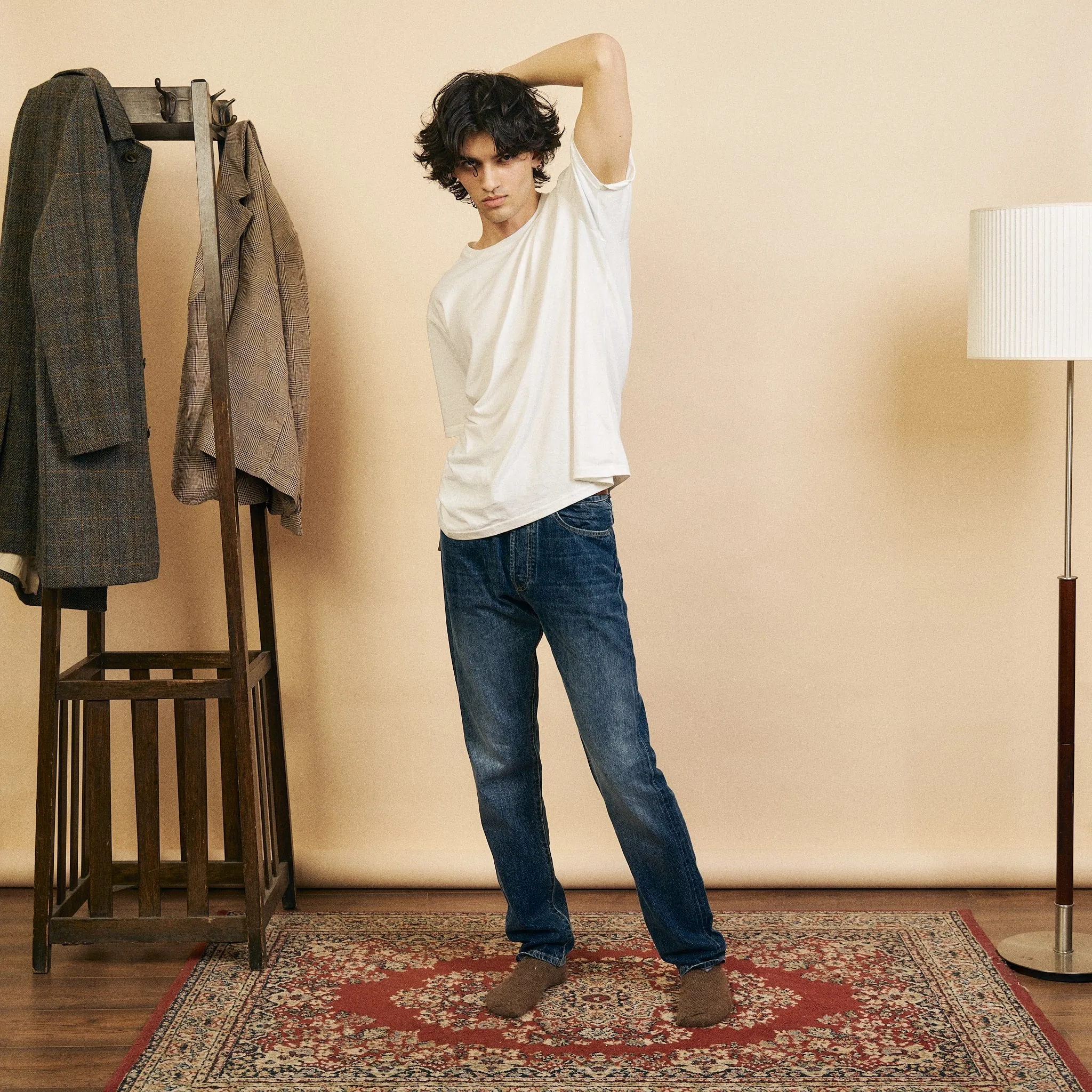 Organic Egyptian Cotton T-Shirt - Off White