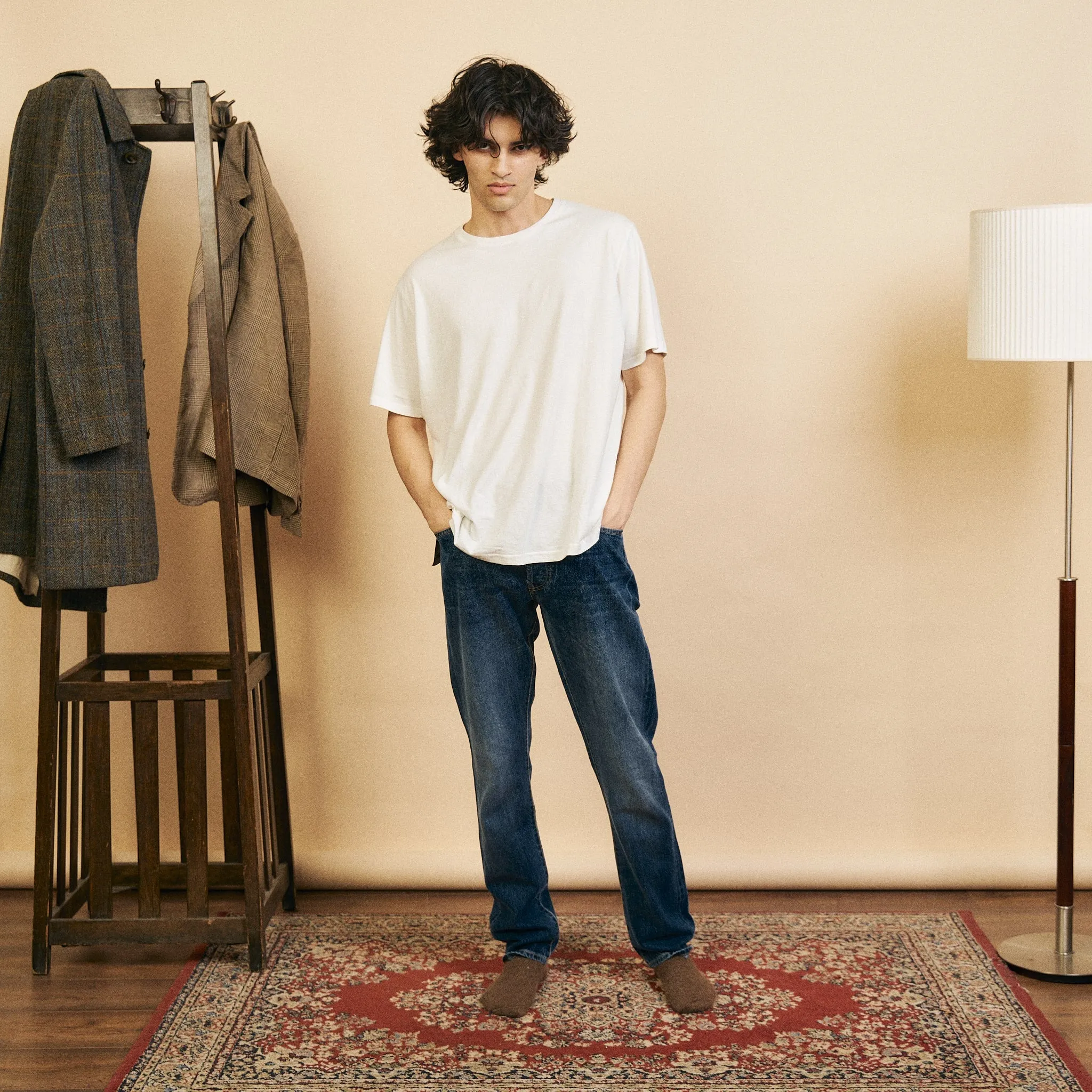 Organic Egyptian Cotton T-Shirt - Off White