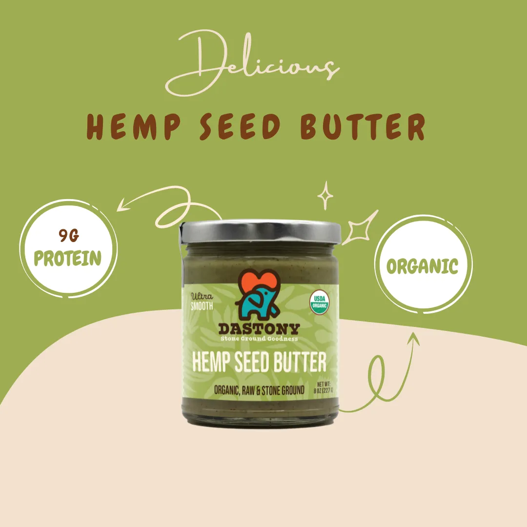 Organic Raw Hemp Seed Butter