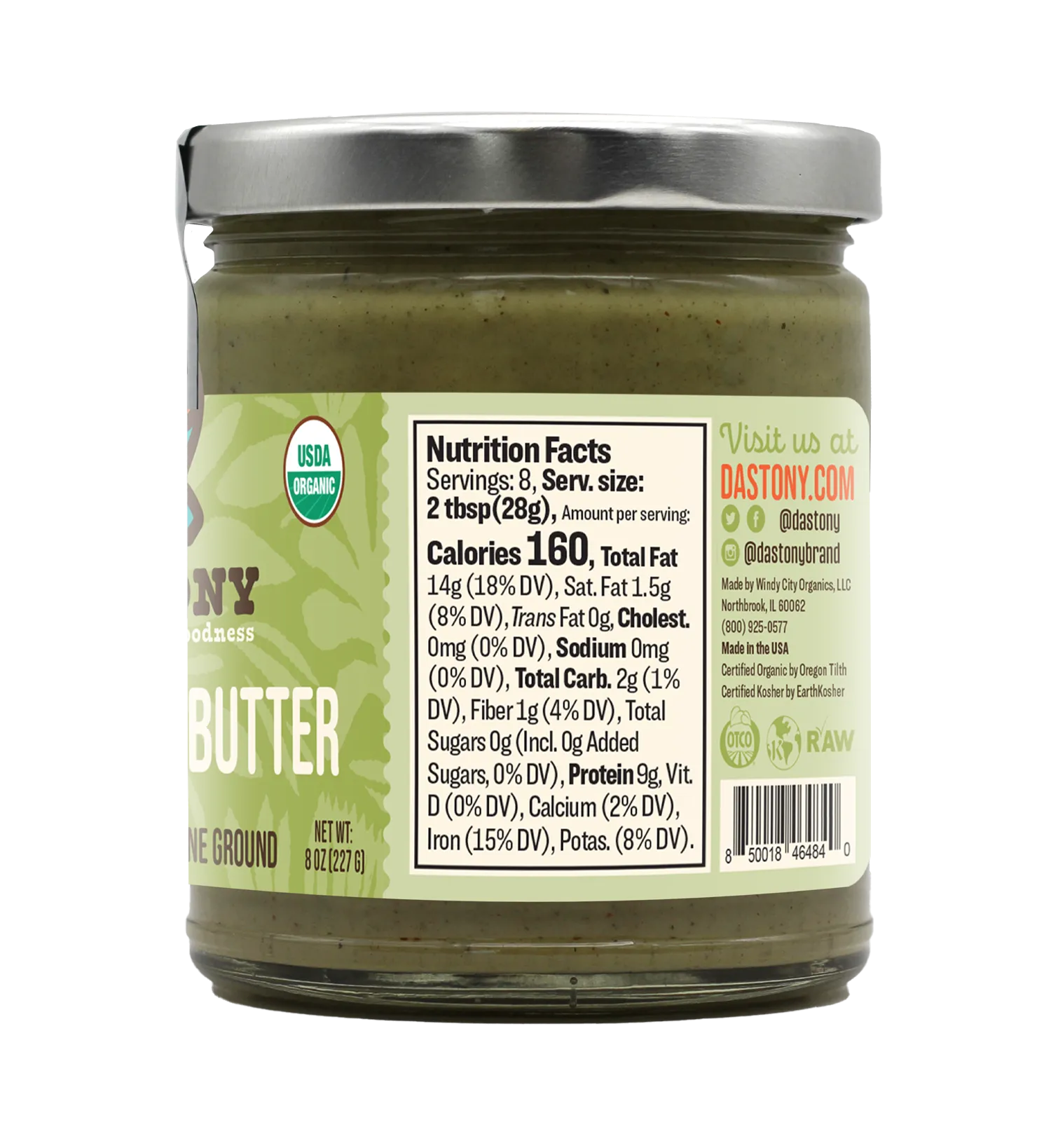 Organic Raw Hemp Seed Butter