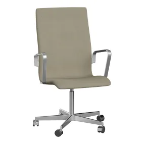 Oxford Medium Back Office Armchair - 5 Star Base & Castors