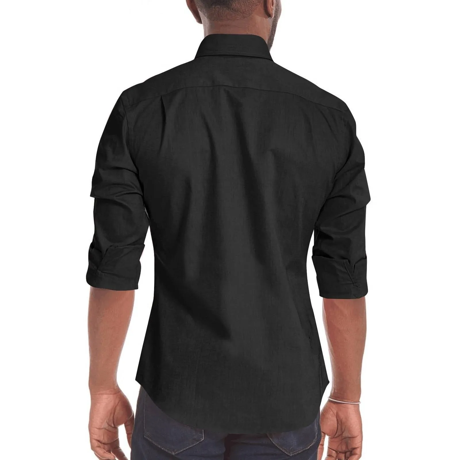Oxford Stretch Zip Shirt - No Iron Wrinkle Free Casual Button Down Long Sleeve