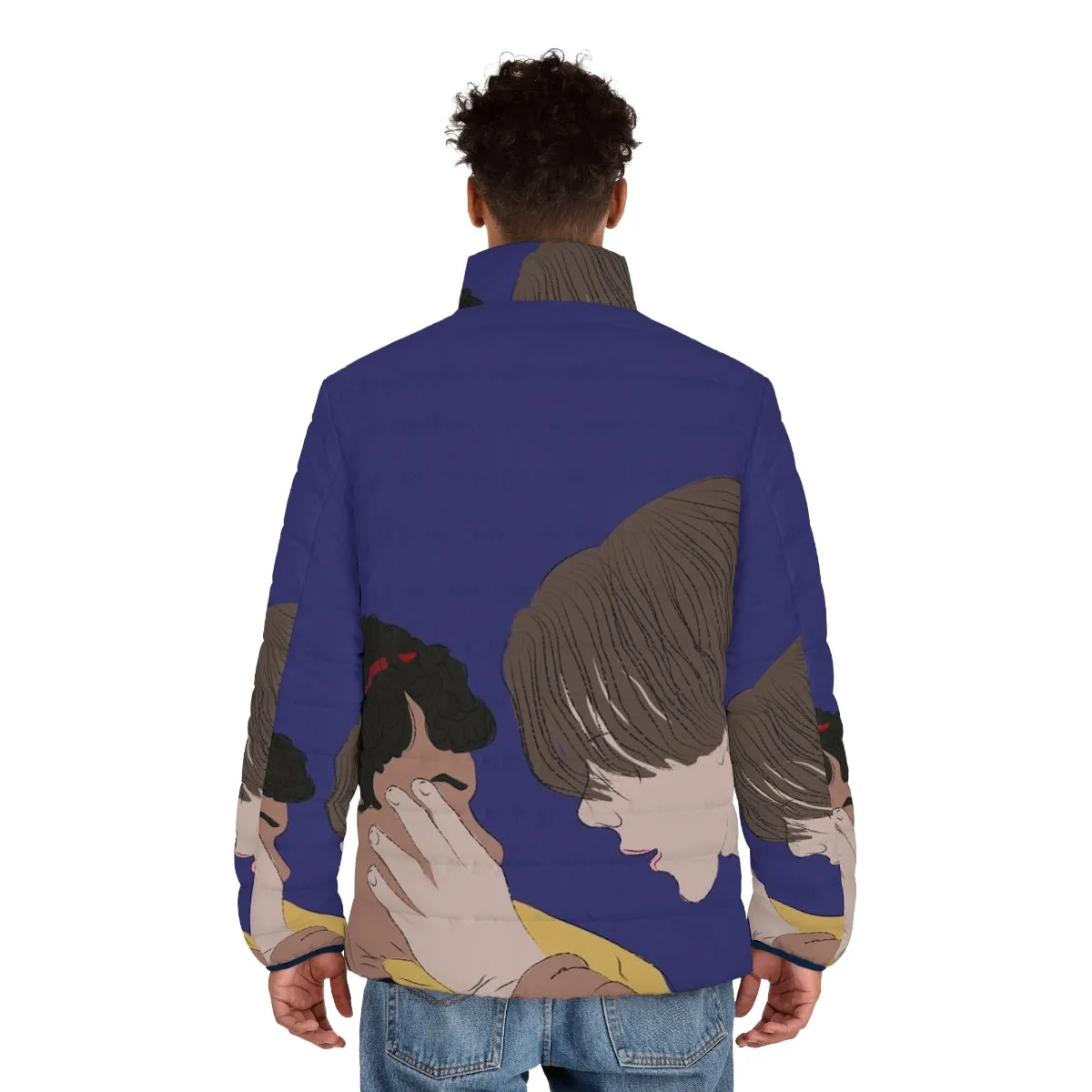 "Shhh Young Royals Puffer Jacket: Embrace the Royals' Stylish Love"