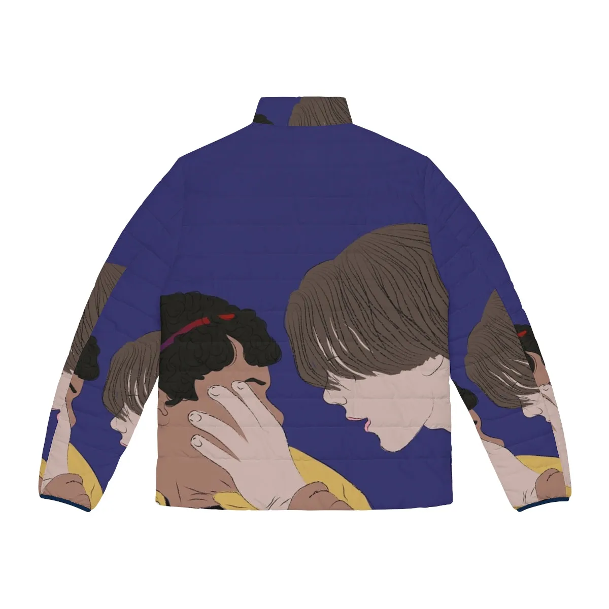 "Shhh Young Royals Puffer Jacket: Embrace the Royals' Stylish Love"