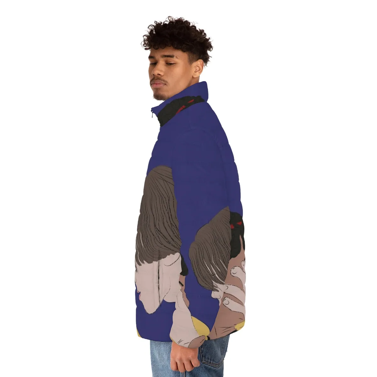 "Shhh Young Royals Puffer Jacket: Embrace the Royals' Stylish Love"